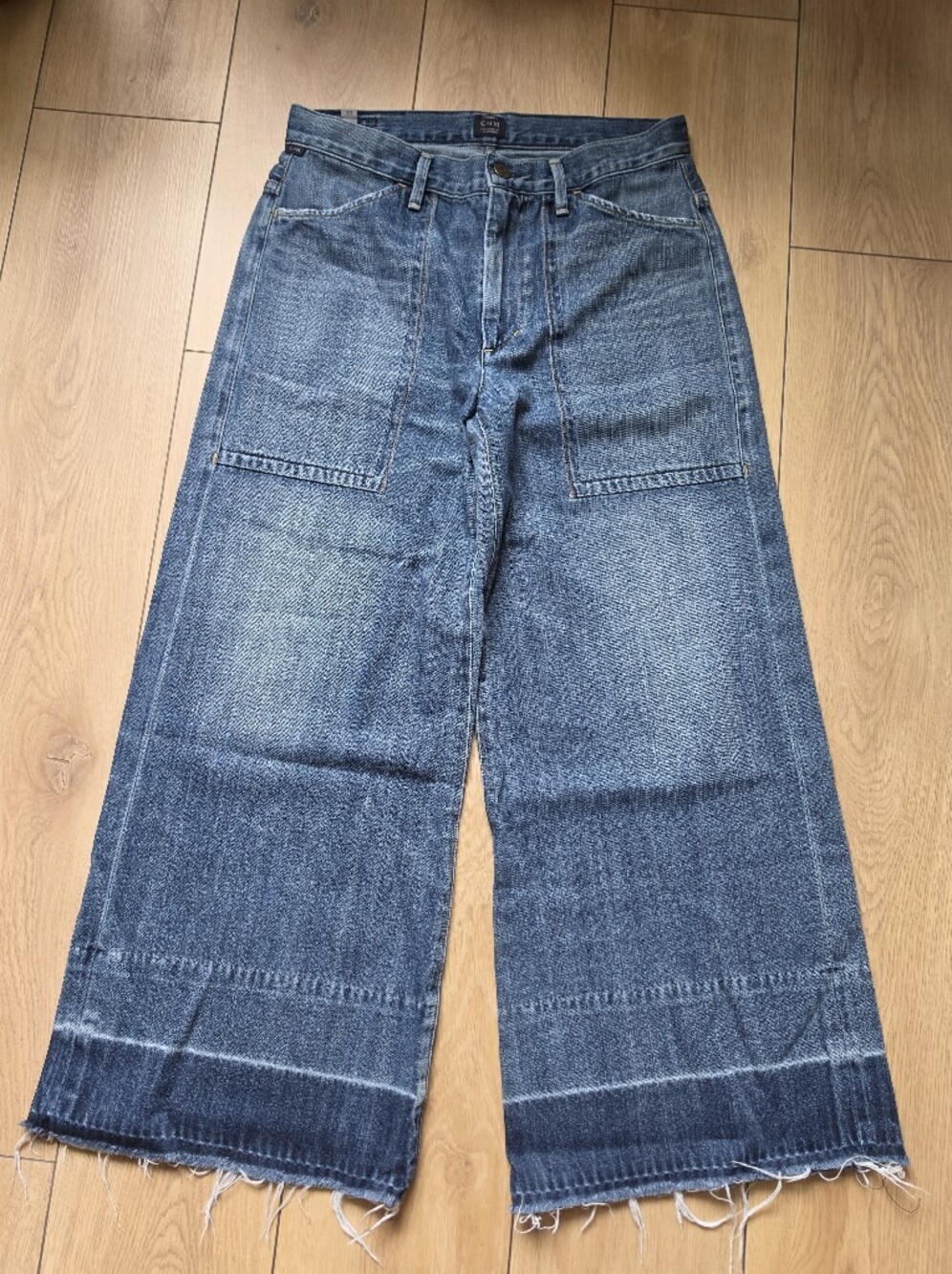 Citizens of Humanity Melanie High-Rise Wide-Leg Jeans, Size 27 - Picture 3 of 12